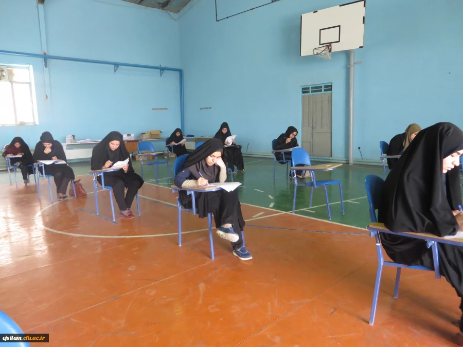 برگزاری آزمون علمی در پردیس امام جعفر صادق(ع) خواهران