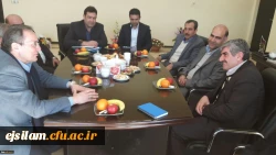 دیدار آقای دکتر مهرمحمدی با ریاست دانشگاه ایلام