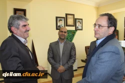 دیدار آقای دکتر مهرمحمدی با ریاست دانشگاه ایلام
