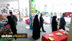 بازدید مدیریت پردیس های استان،جناب آقای دکتر شیری از نمایشگاه پژوهش و فناوری