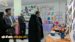 بازدید مدیریت پردیس های استان،جناب آقای دکتر شیری از نمایشگاه پژوهش و فناوری