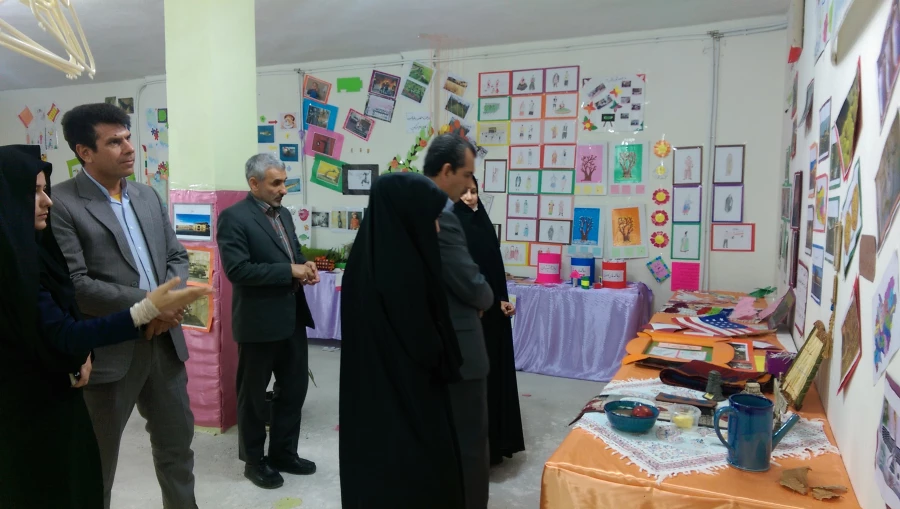 بازدید مدیریت پردیس های استان،جناب آقای دکتر شیری از نمایشگاه پژوهش و فناوری