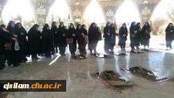 غبارروبی مزار شهدا به مناسبت ایام الله دهه فجر