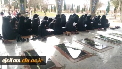 غبارروبی مزار شهدا به مناسبت ایام الله دهه فجر