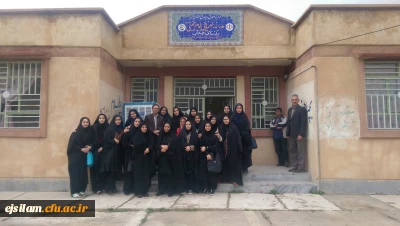 بازدید دانشجومعلمان از مدارس چندپایه