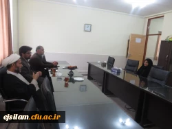 بازدید مسئول محترم دفترنهاد نمایندگی مقام معظم رهبری از پردیس امام جعفر صادق(ع)