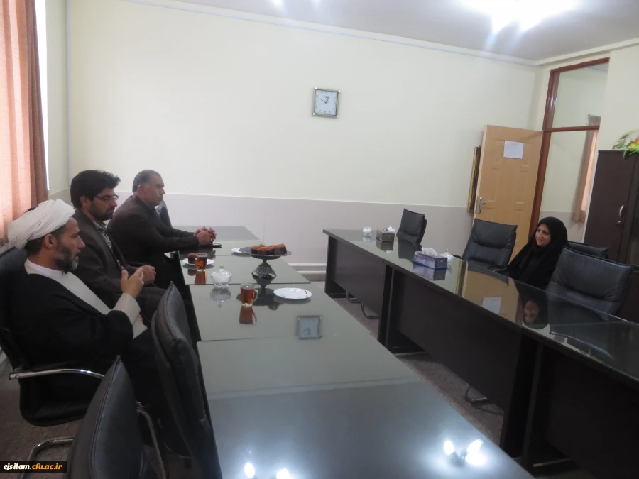 بازدید مسئول محترم دفترنهاد نمایندگی مقام معظم رهبری از پردیس امام جعفر صادق(ع)