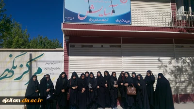 ملاقات دانشجویان با سالمندان آسایشگاه آسایش