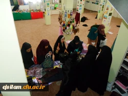 برگزاری نمایشگاه عفاف و حجاب به مناسبت هفته آموزش