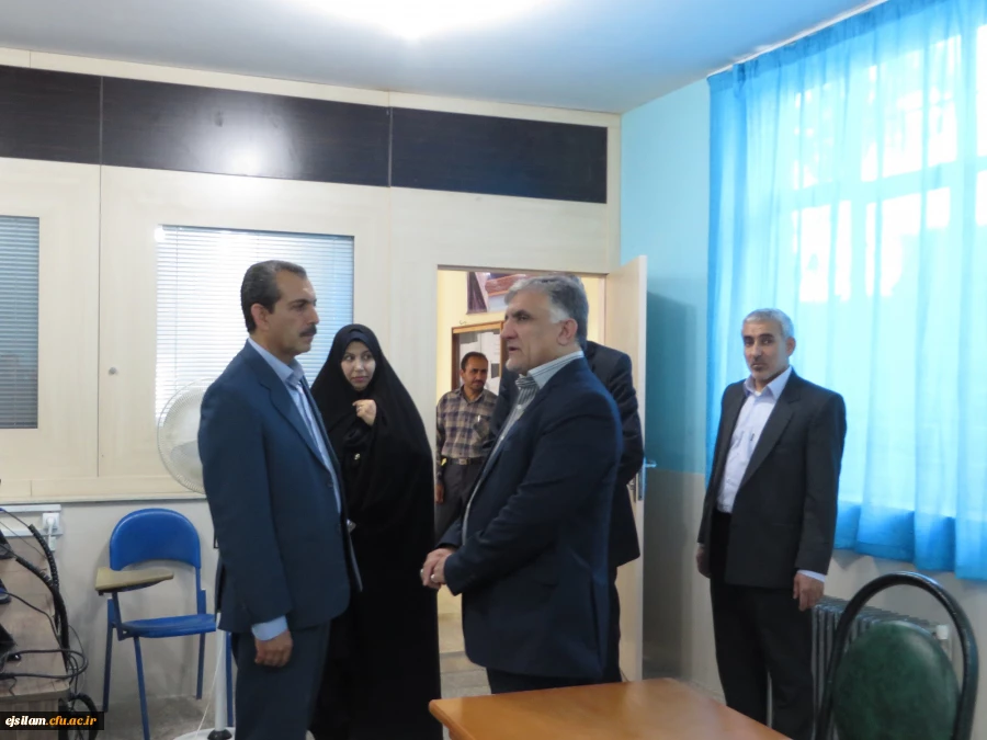 بازدید جناب آقای دکتر قنبری معاونت محترم دانشجویی سازمان مرکزی دانشگاه فرهنگیان از پردیس امام جعفر صادق(ع)