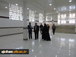 بازدید جناب آقای دکتر قنبری معاونت محترم دانشجویی سازمان مرکزی دانشگاه فرهنگیان از پردیس امام جعفر صادق(ع)