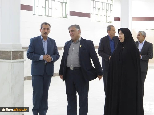 بازدید جناب آقای دکتر قنبری معاونت محترم دانشجویی سازمان مرکزی دانشگاه فرهنگیان از پردیس امام جعفر صادق(ع)