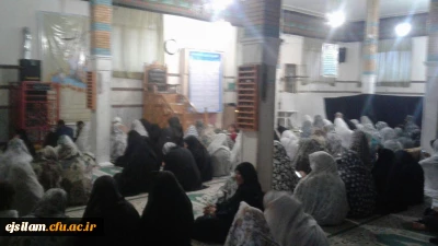شرکت دانشجو معلمان پردیس امام جعفر صادق(ع) در مراسم اعتکاف