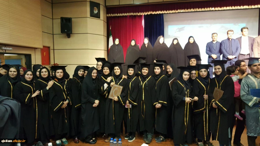 مراسم جشن دانش آموختگی دانشجویان ورودی 91