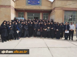 بازدید علمی دانشجویان از کلاس های چند پایه