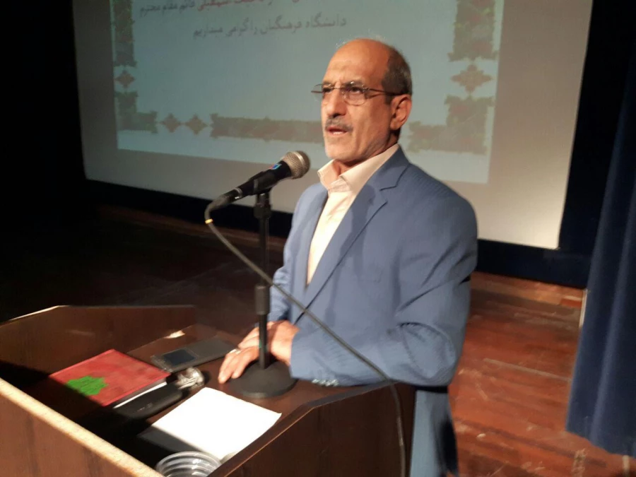 مراسم بزرگداشت هفته آموزش با حضور قائم مقام دانشگاه فرهنگیان