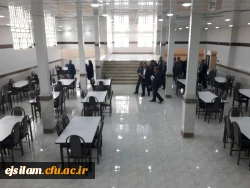 افتتاح سالن سلف سرویس پردیس امام جعفر صادق (ع)