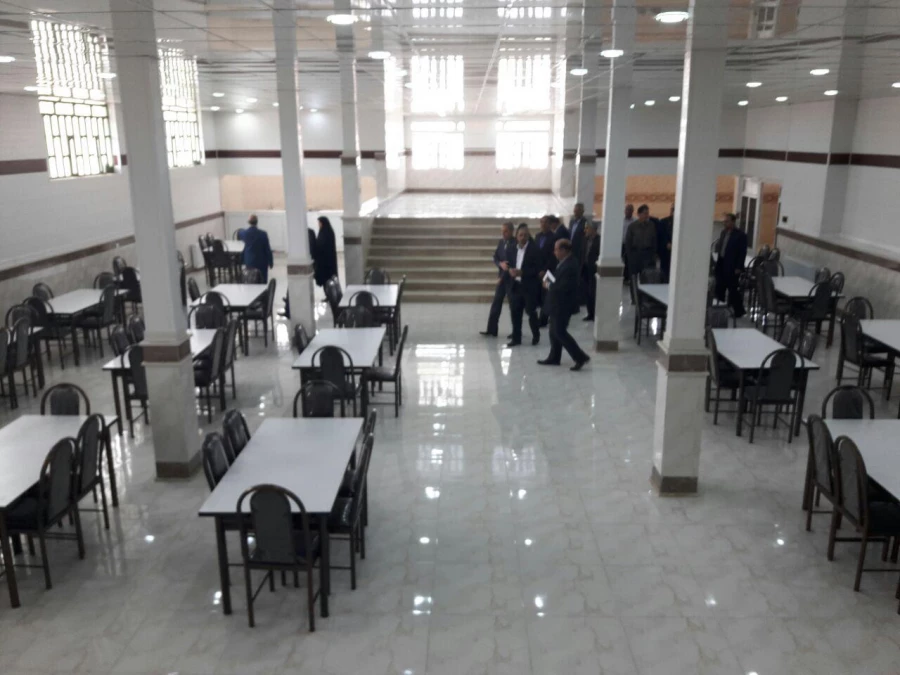 افتتاح سالن سلف سرویس پردیس امام جعفر صادق (ع)