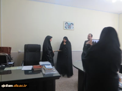 مراسم معارفه سرپرست جدید بسیج دانشجویی پردیس امام جعفر صادق(ع) با حضور مسئولین بسیج دانشجویی و مسئولین پردیس  برگزار گردید