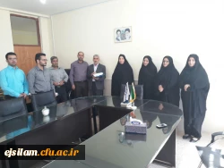 مراسم تجلیل از خدمات صادقانه کارمند بازنشسته  دانشگاه فرهنگیان  استان ایلام پردیس امام جعفر صادق(ع)،جناب آقای عبدالله لطفی نیا