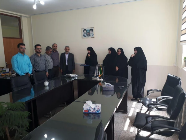 مراسم تجلیل از خدمات صادقانه کارمند بازنشسته  دانشگاه فرهنگیان  استان ایلام پردیس امام جعفر صادق(ع)،جناب آقای عبدالله لطفی نیا