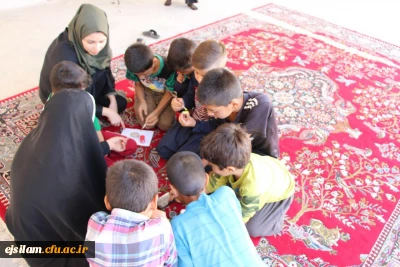 برگزاری کلاس های فرهنگی توسط پایگاه  بسیج دانشجویی دانشگاه فرهنگیان استان ایلام پردیس امام جعفر صادق(ع) در روستای شیرآوند  در هلیلان