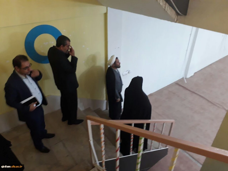 بازدید حجت الاسلام و المسلمین عابدی  معاون فرهنگی و اجتماعی دانشگاه فرهنگیان از پردیس امام جعفر صادق(ع) خواهران ایلام