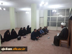 برگزاری مراسم عزاداری سید و سالار شهیدان با حضور مسئولین مدیریت امور پردیس های دانشگاه فرهنگیان استان ایلام ،اساتید ، دانشجویان و کارکنان پردیس امام جعفر صادق(ع) در نمازخانه پردیس