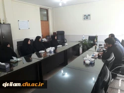 برگزاری جلسه هماهنگی و برنامه ریزی فعالیت های بسیج دانشجویی با حضور مسئولین بسیج دانشجویی و پردیس امام جعفر صادق(ع)  در سالن کنفرانس رئیس پردیس