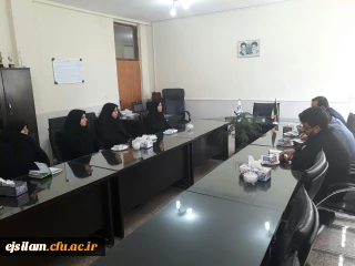 برگزاری جلسه هماهنگی و برنامه ریزی فعالیت های بسیج دانشجویی با حضور مسئولین بسیج دانشجویی و پردیس امام جعفر صادق(ع)  در سالن کنفرانس رئیس پردیس