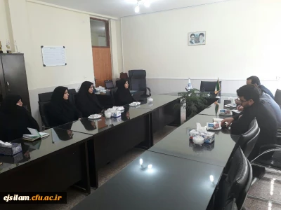 برگزاری جلسه هماهنگی و برنامه ریزی فعالیت های بسیج دانشجویی با حضور مسئولین بسیج دانشجویی و پردیس امام جعفر صادق(ع)  در سالن کنفرانس رئیس پردیس