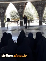 برگزاری مراسم معنوی زیارت عاشورا همراه با غبار روبی مزار شهدای گمنام