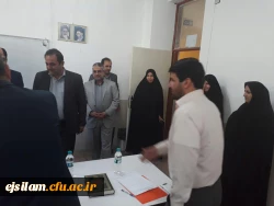 مصاحبه داوطلبان استخدام پیمانی آموزش و پرورش در پردیس امام جعفر صادق(ع)