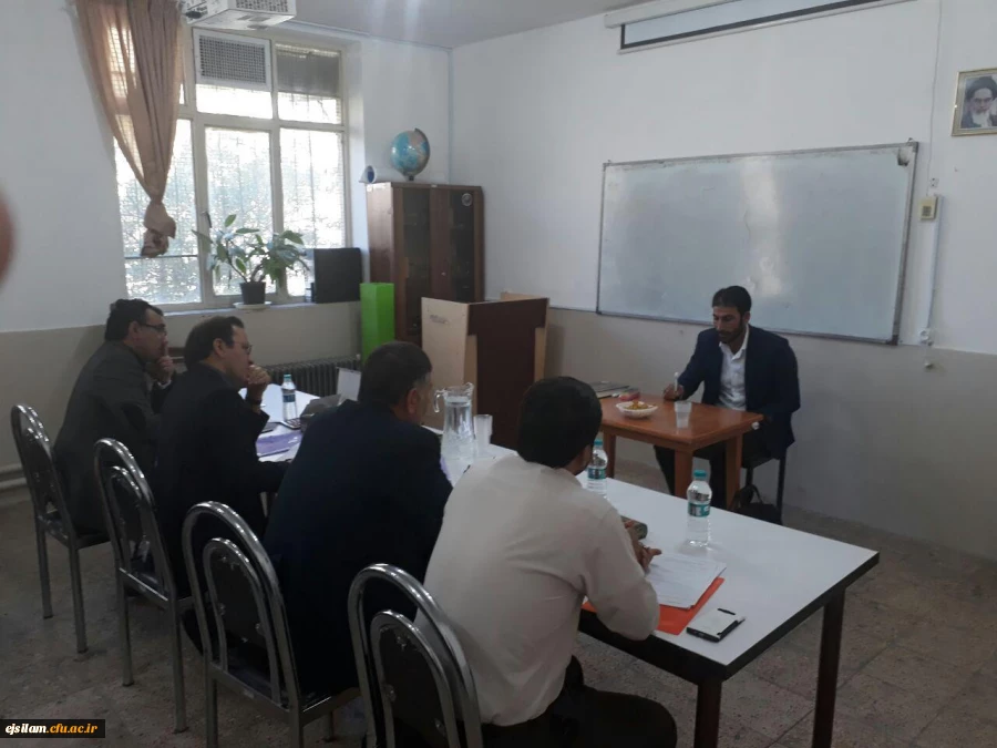 مصاحبه داوطلبان استخدام پیمانی آموزش و پرورش در پردیس امام جعفر صادق(ع)