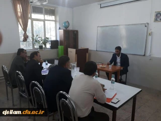 مصاحبه داوطلبان استخدام پیمانی آموزش و پرورش در پردیس امام جعفر صادق(ع)