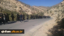 پیاده روی دانشجومعلمان پردیس امام جعفر صادق(ع) به مناسبت هفته تربیت بدنی