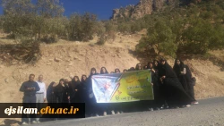 پیاده روی دانشجومعلمان پردیس امام جعفر صادق(ع) به مناسبت هفته تربیت بدنی