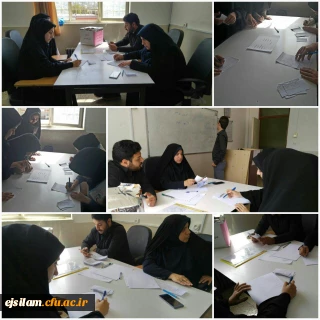 برگزاری انتخابات کانون هلال احمر پردیس امام جعفر صادق (ع) ایلام با حضور کارشناس سازمان جوانان هلال احمر استان ایلام