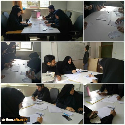 برگزاری انتخابات کانون هلال احمر پردیس امام جعفر صادق (ع) ایلام با حضور کارشناس سازمان جوانان هلال احمر استان ایلام