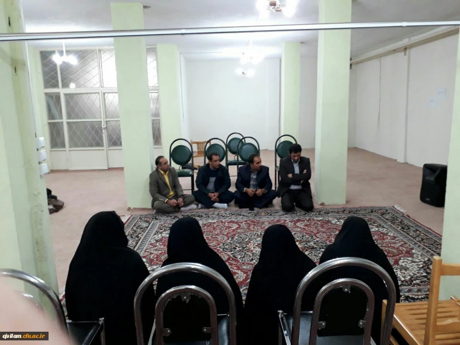 مراسم معارفه مشاور مذهبی پردیس امام جعفر صادق(ع)