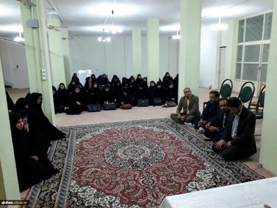 مراسم معارفه مشاور مذهبی پردیس امام جعفر صادق(ع)