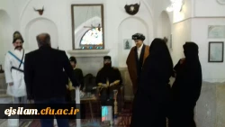 بازدید دانشجویان پردیس امام جعفر صادق(ع) از قلعه والی