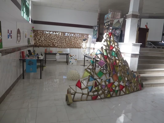 نمایشگاه دست سازه های دانشجومعلملن