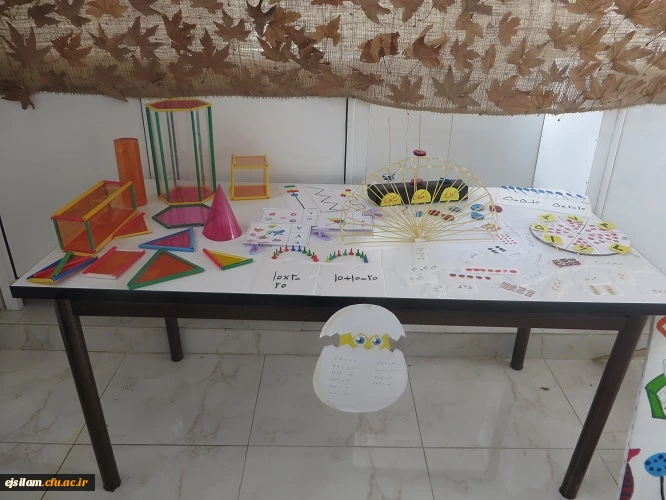 نمایشگاه دست سازه های دانشجو معلمان