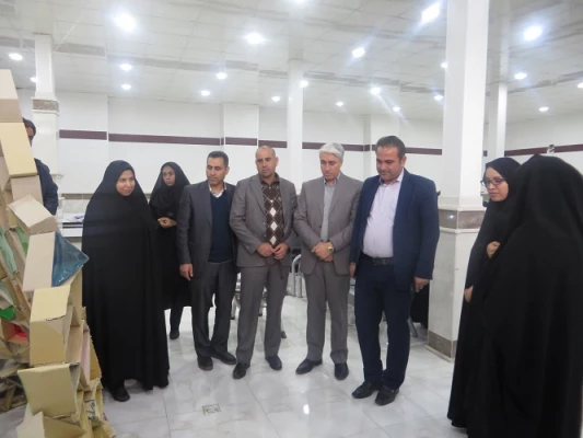 نمایشگاه دست سازه های دانشجو معلمان