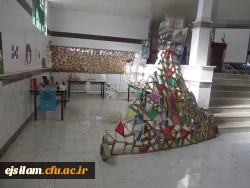 نمایشگاه دست سازه های دانشجو معلمان