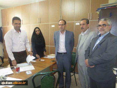 بازدید مدیر کل محترم آموزش وپرورش استان ایلام از روند برگزاری مصاحبه تکمیل ظرفیت دانشگاه فرهنگیان پردیس امام جعفرصادق (ع)