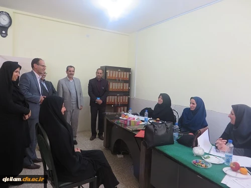بازدید مدیر کل محترم آموزش وپرورش استان ایلام از روند برگزاری مصاحبه تکمیل ظرفیت دانشگاه فرهنگیان پردیس امام جعفرصادق (ع)