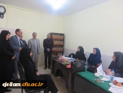 بازدید مدیر کل محترم آموزش وپرورش استان ایلام از روند برگزاری مصاحبه تکمیل ظرفیت دانشگاه فرهنگیان پردیس امام جعفرصادق (ع)