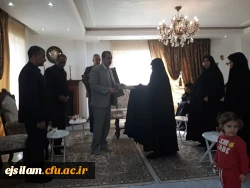 دیدار با خانواده معظم شهدابه  مناسبت روز دانشجو در پردیس امام جعفر صادق (ع)